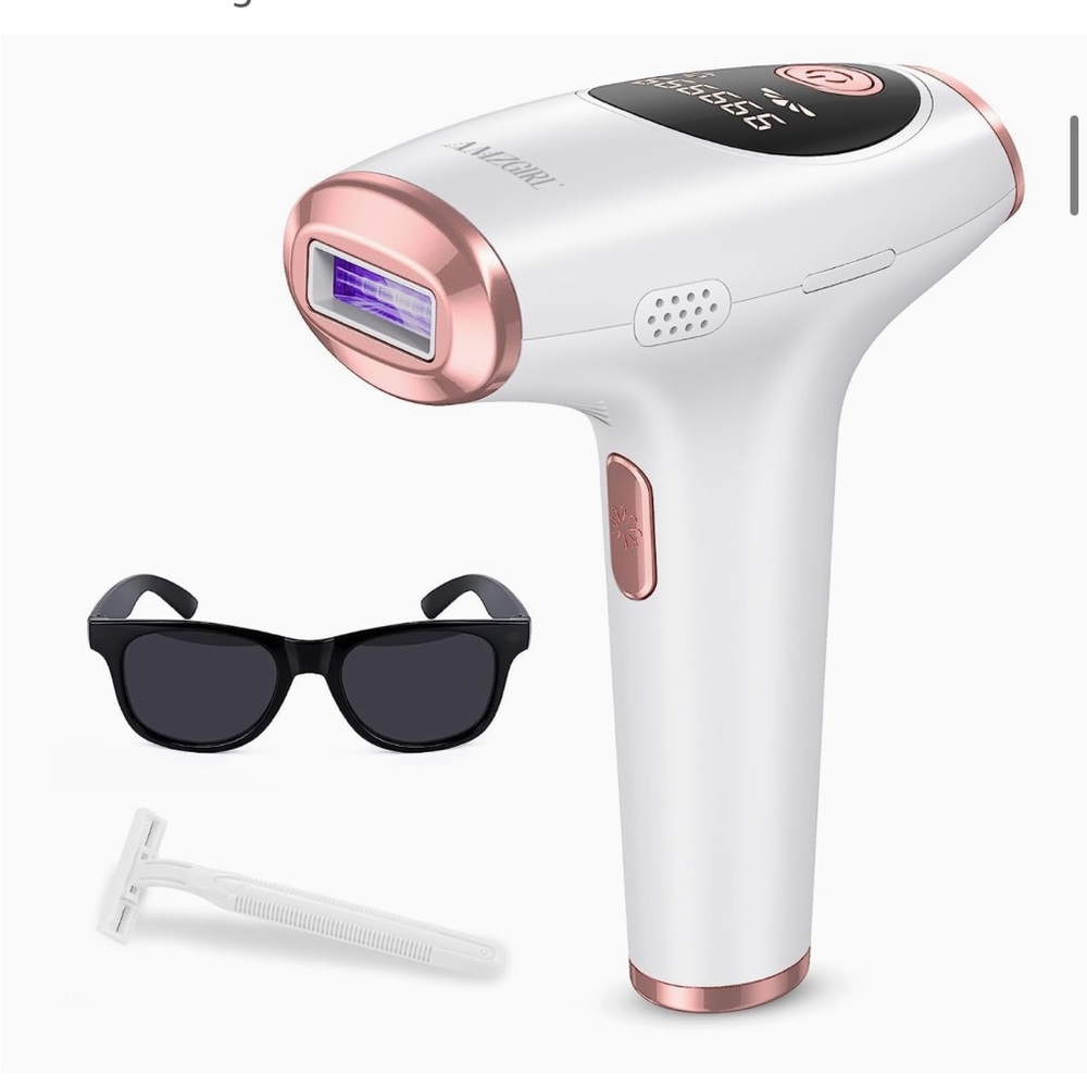 AMZGIRL Laser Hair Removal for Women Men, At-Home Upgraded to 999,999 Flashes